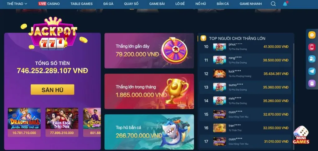 Hoàn trả cược Nổ Hũ ee888